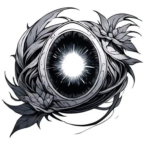 Portal tattoo design idea