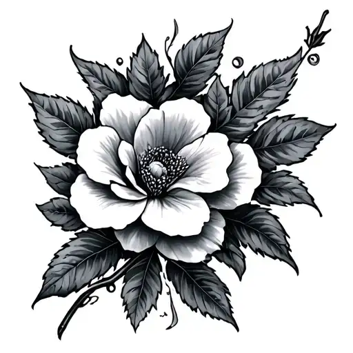 Nightshade tattoo design idea