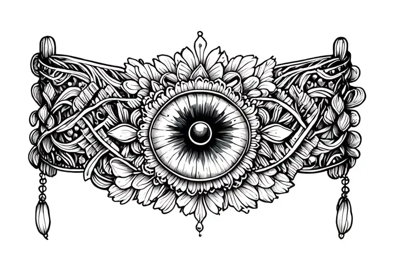 Serafín, bracelet tattoo design idea