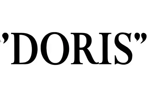 "DORIS " tattoo design idea