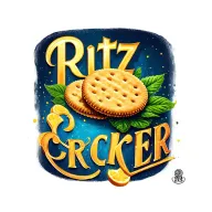 Ritz cracker as a brand ankle tattoo tattoo design idea