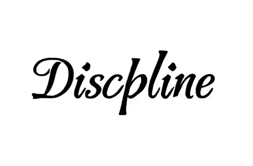 "Discipline" tattoo design idea