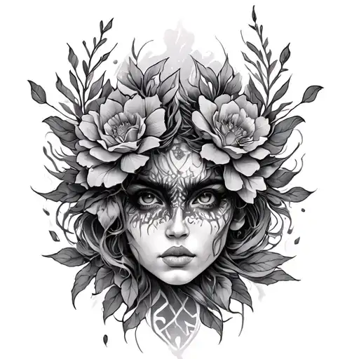gaia tattoo design idea