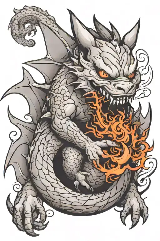gengar yakuza sleeve tattoo dragon tattoo design idea