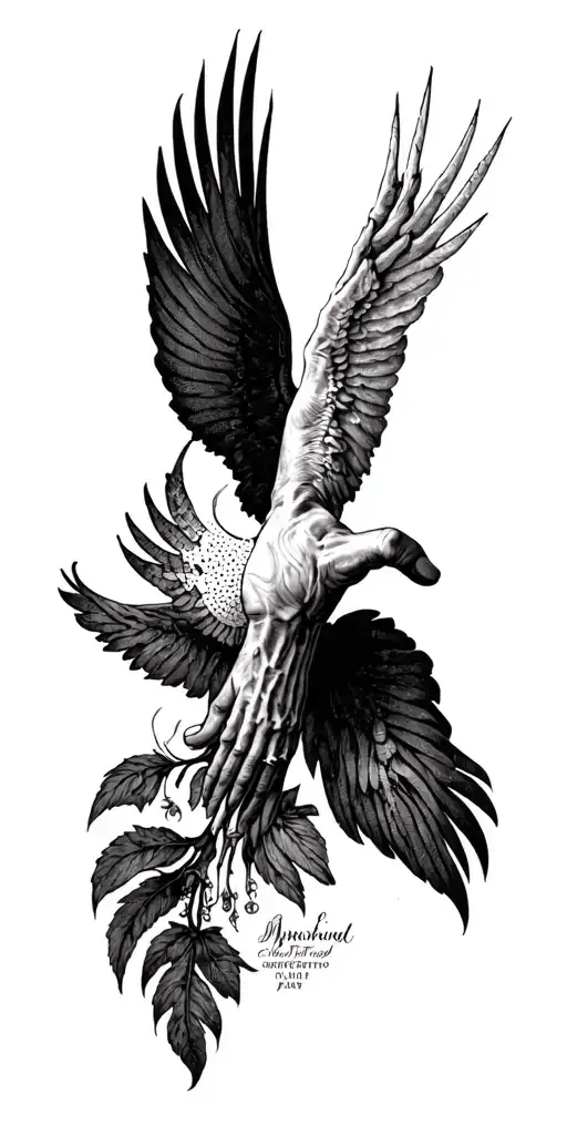 Imagine a tattoo of something biblical all over your arm up to your wrist. tattoo design idea