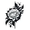 resilience and growth strength and determination male tattoo minimal approach  tattoo design idea