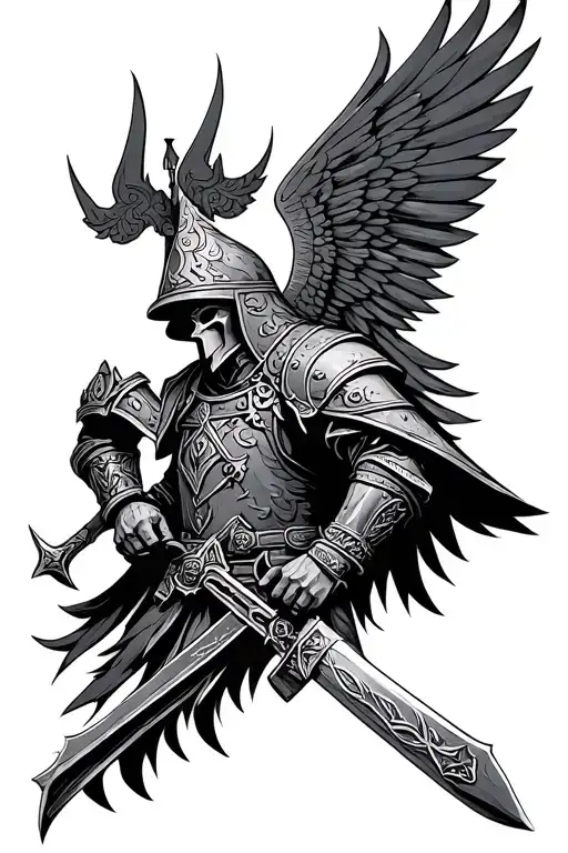 Russian Empire warhammer 40k tattoo design idea
