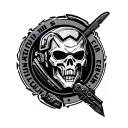 helldivers logo tattoo design idea