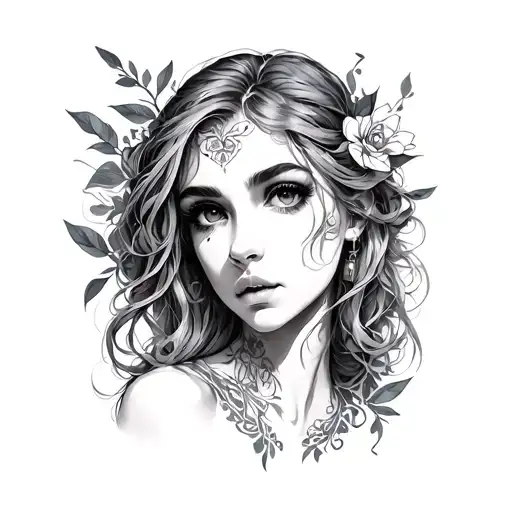 Lyra tattoo design idea