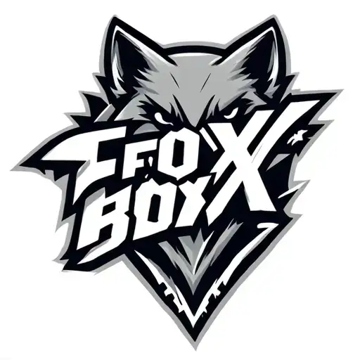"Fox Box" battery pack logo tattoo design idea