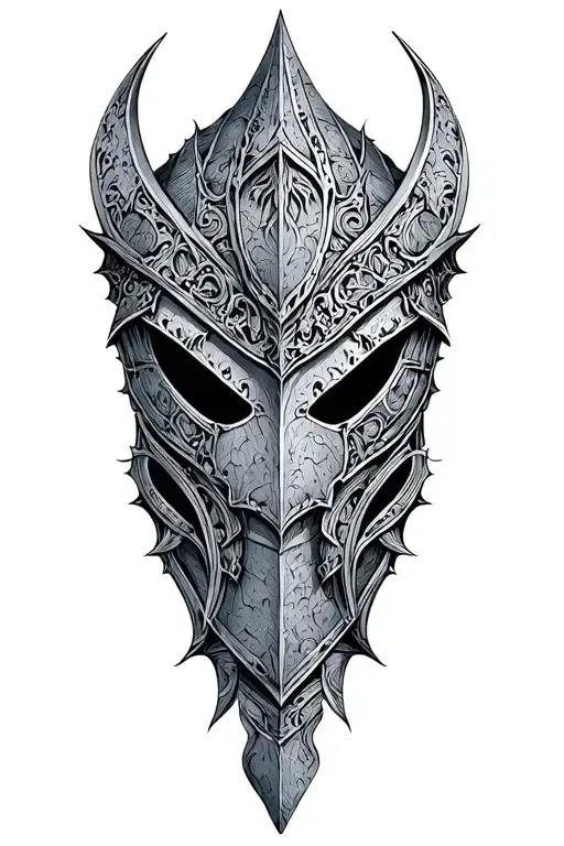 A knight from Dark Souls  tattoo design idea