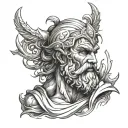 Hephaestus tattoo design idea