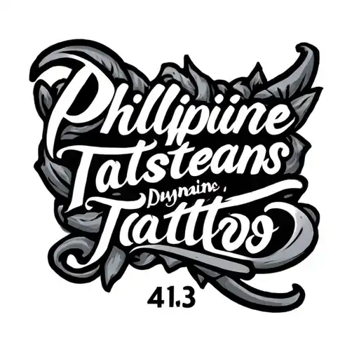 "phillipians 4:13" dynamite tattoo design idea