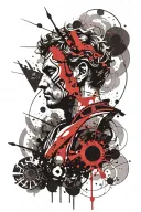 Greek Gods purpose tattoo design idea