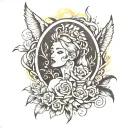 Trust the process  tattoo design idea