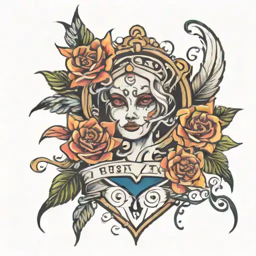 Trust the process  tattoo design idea