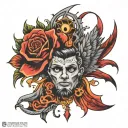 cuckold tattoo design idea