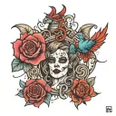 cuckold tattoo design idea