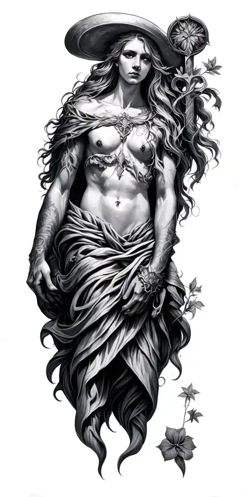 Irish mythology tattoo design idea