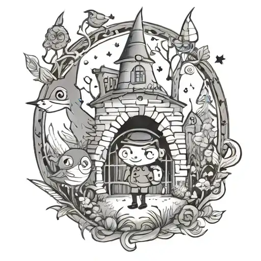 over the garden wall tattoo design idea