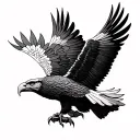 Mexican Eagle tattoo design idea