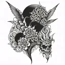 Karlach tattoo design idea