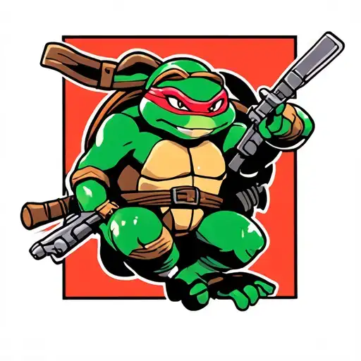 Kid TMNT memorial tattoo tattoo design idea
