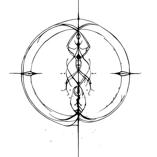 Schizophrenia tormented soul tattoo design idea