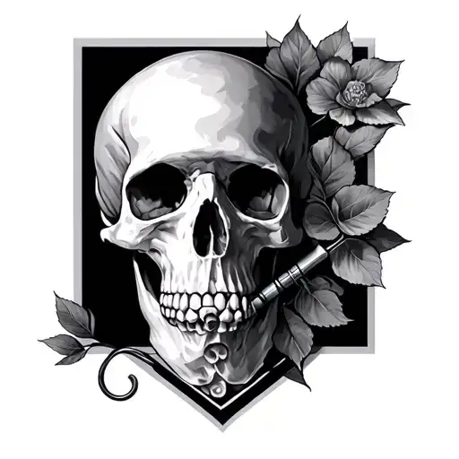 Medical tattoo design idea