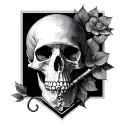 Medical tattoo design idea