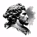 Alexander Great tattoo design idea