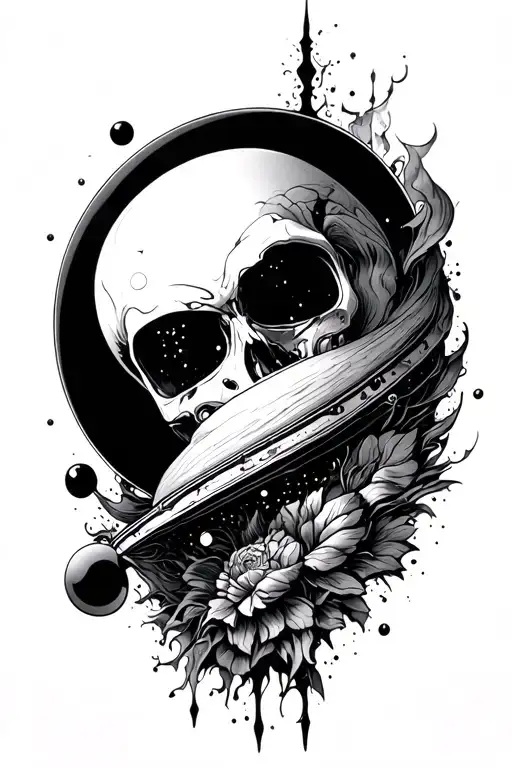 Filler Space tattoo design idea