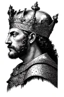 king baldwin iv tattoo design idea
