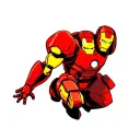 ironman tattoo design idea