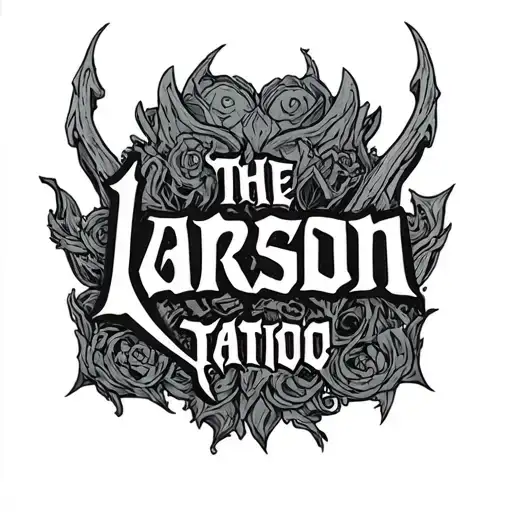 "The larson" magic the gathering tattoo design idea