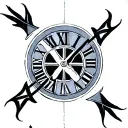 2003 Roman Numerals tattoo design idea