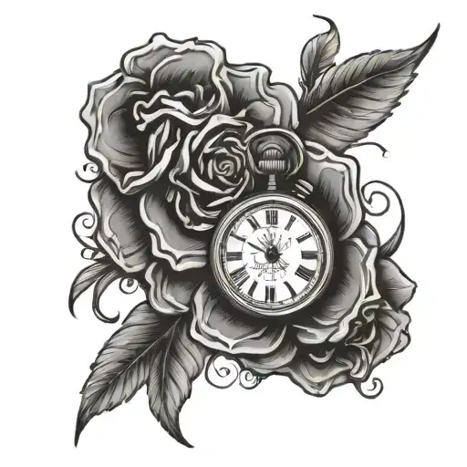 rise and shine, fight or be forgotten tattoo design idea
