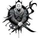 full metal alchemist tattoo design idea