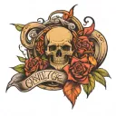 only god can judge me tattoo design idea