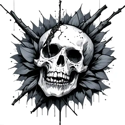 Im Broken tattoo design idea