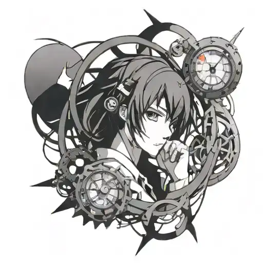 Steins Gate tattoo design idea