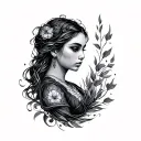 Bindrunes tattoo design idea