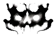 Rorschach inkblot tattoo design idea