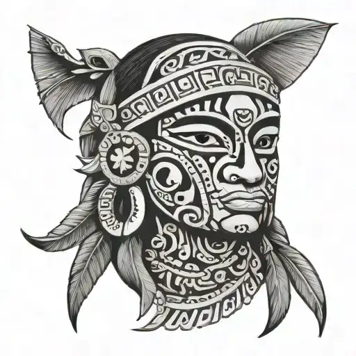 Taino Puerto Rican tattoo tattoo design idea