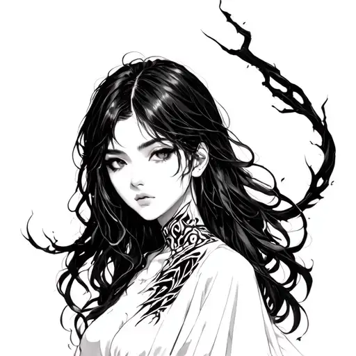 solo leveling anime tattoo design idea