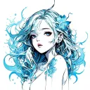 freeze manga dark inspiration tattoo design idea