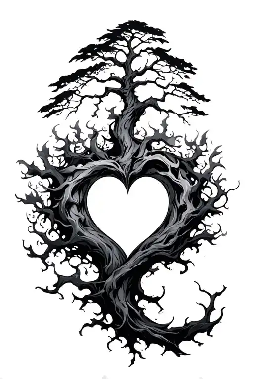 gaara love symbole and poison tree symbolo tattoo design idea