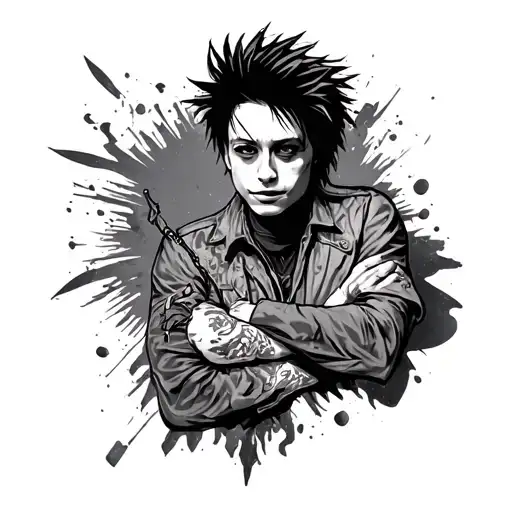 green day arm sleeve tattoo tattoo design idea