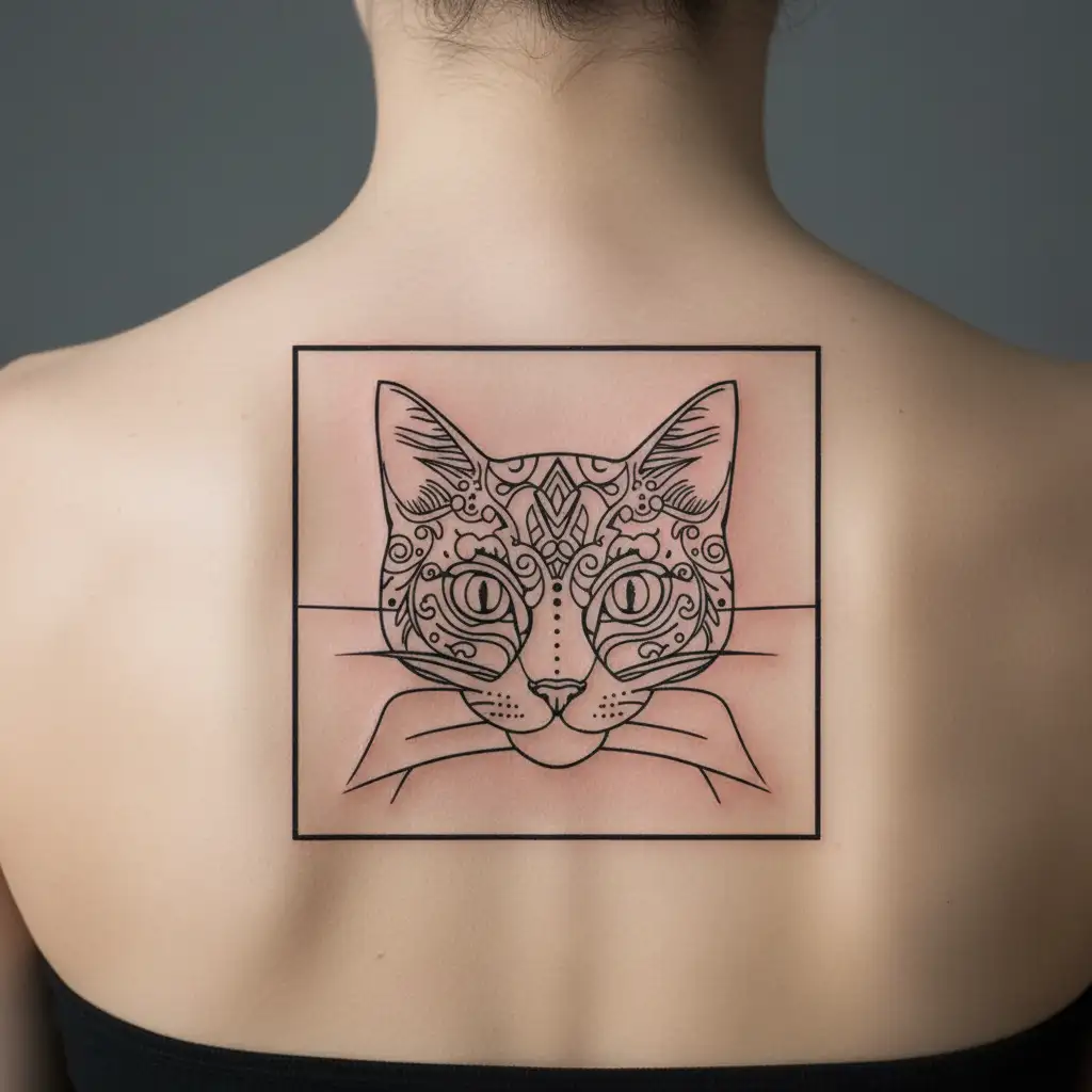 Cat 1312 tattoo design idea