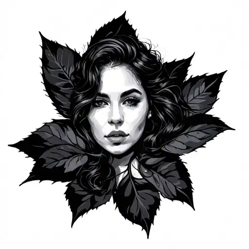 Prostitute tattoo design idea